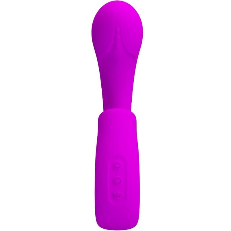 PRETTY LOVE - SIBEL SIBEL G-SPOT VIBRATOR + CLITORIS STIMULATOR 10 VIBRATIONS PURPLE 3