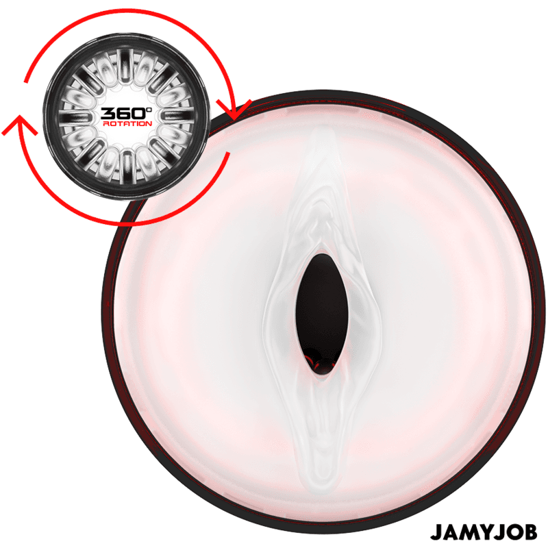 JAMYJOB - STORM AUTOMATIC VAGINA MASTURBATOR 10 ROTATION AND THRUST MODES 4