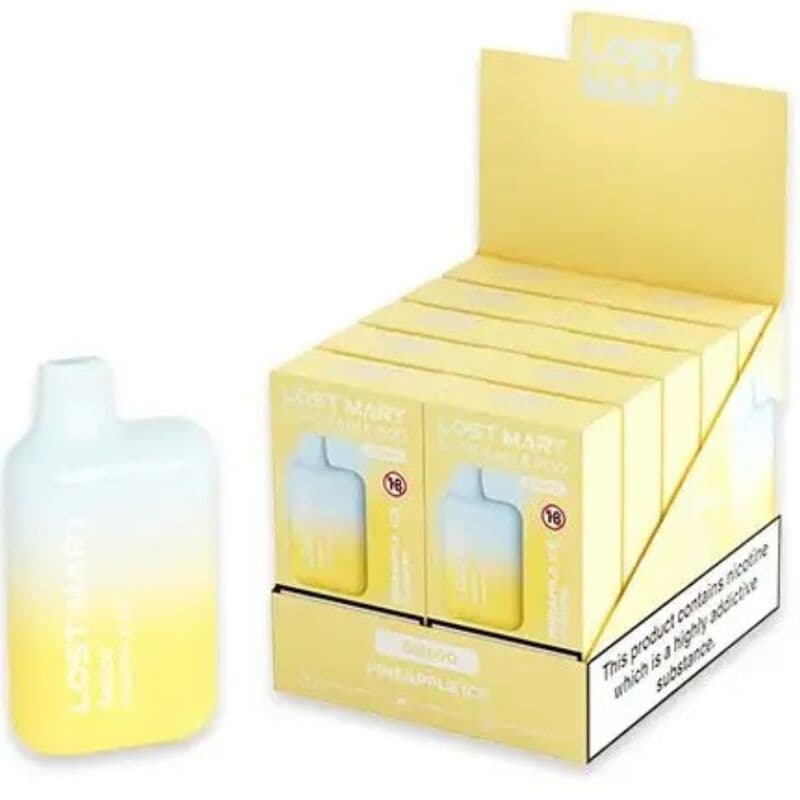 LOST MARY - BM600 NICOTINE VAPER 2% DISPOSABLE PINEAPPLE ICE 2