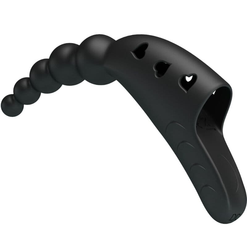 PRETTY LOVE - JORDIN FINGER VIBRATOR 10 VIBRATIONS BLACK 5