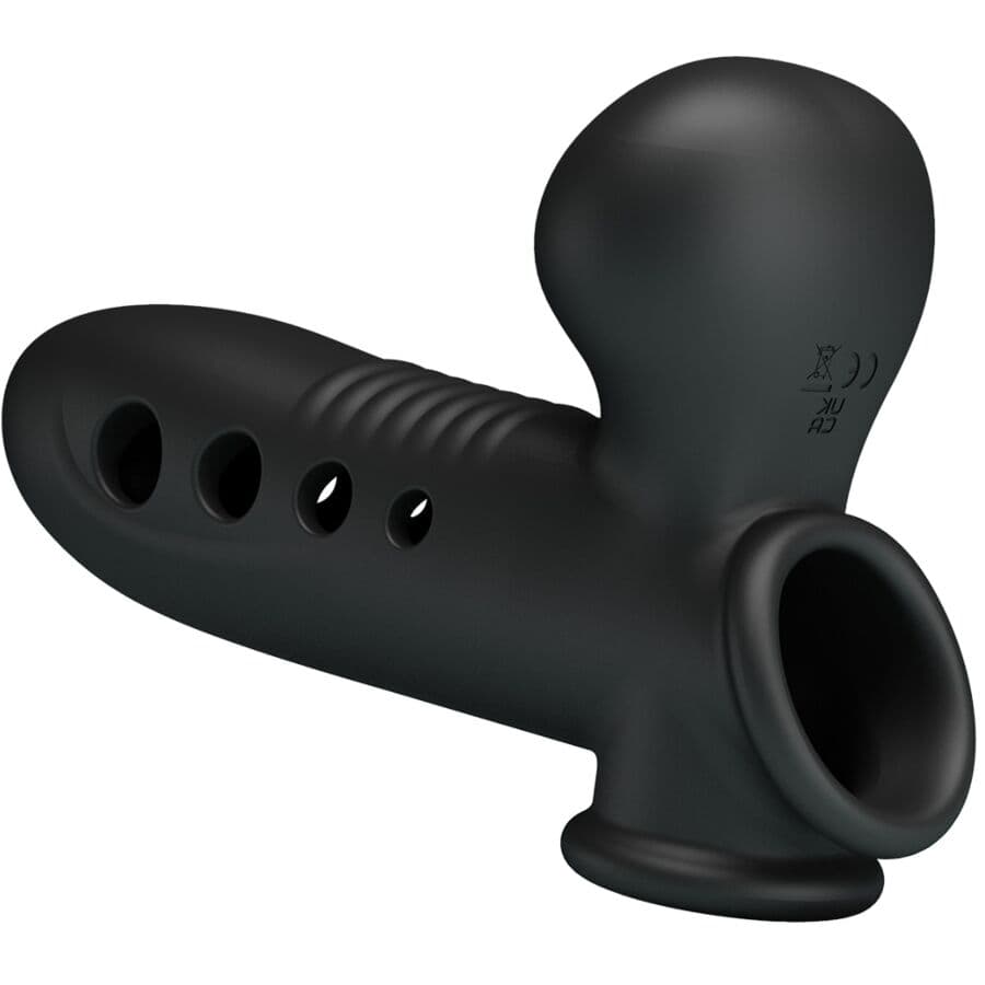 PRETTY LOVE - CRANE PENIS SLEEVE WITH AIRBAG BLACK 4