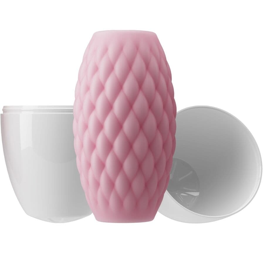 PRETTY LOVE - ATHENA EROS SILICONE MALE MASTURBATOR PINK 3