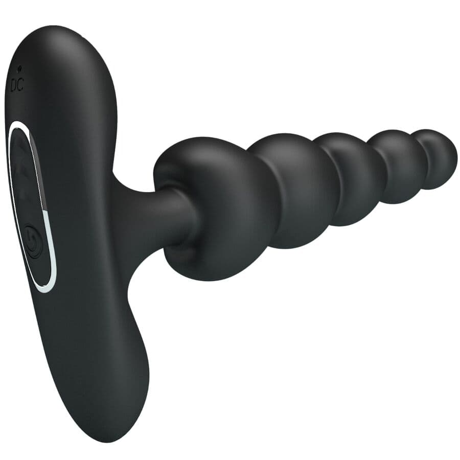 PRETTY LOVE - CORBAN ANAL VIBRATOR 10 VIBRATIONS BLACK 5