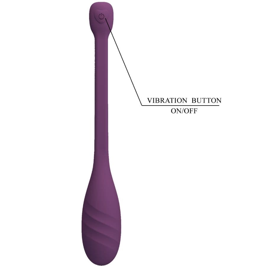 PRETTY LOVE - LEVIATHAN APP CONTROLLED VIBRATOR PURPLE 5