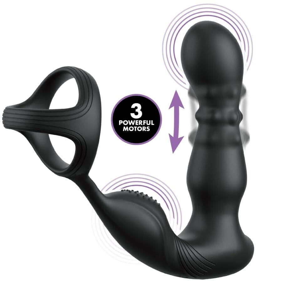 ANAL FANTASY ELITE COLLECTION - VIBRATING ANAL RING AND MASSAGER WITH REMOTE CONTROL 2