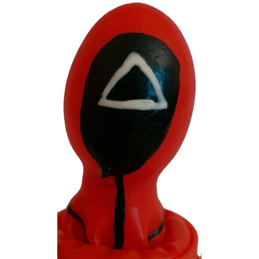 CONDOMERIE - HANDPAINTED NOVELTY CONDOMS TRIANGLE 2