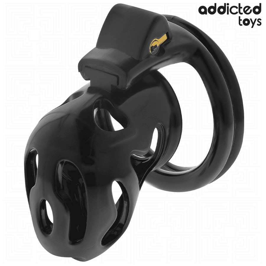 ADDICTED TOYS LOCKED - SEALED CRYPT PENIS CAGE 8 CM 2