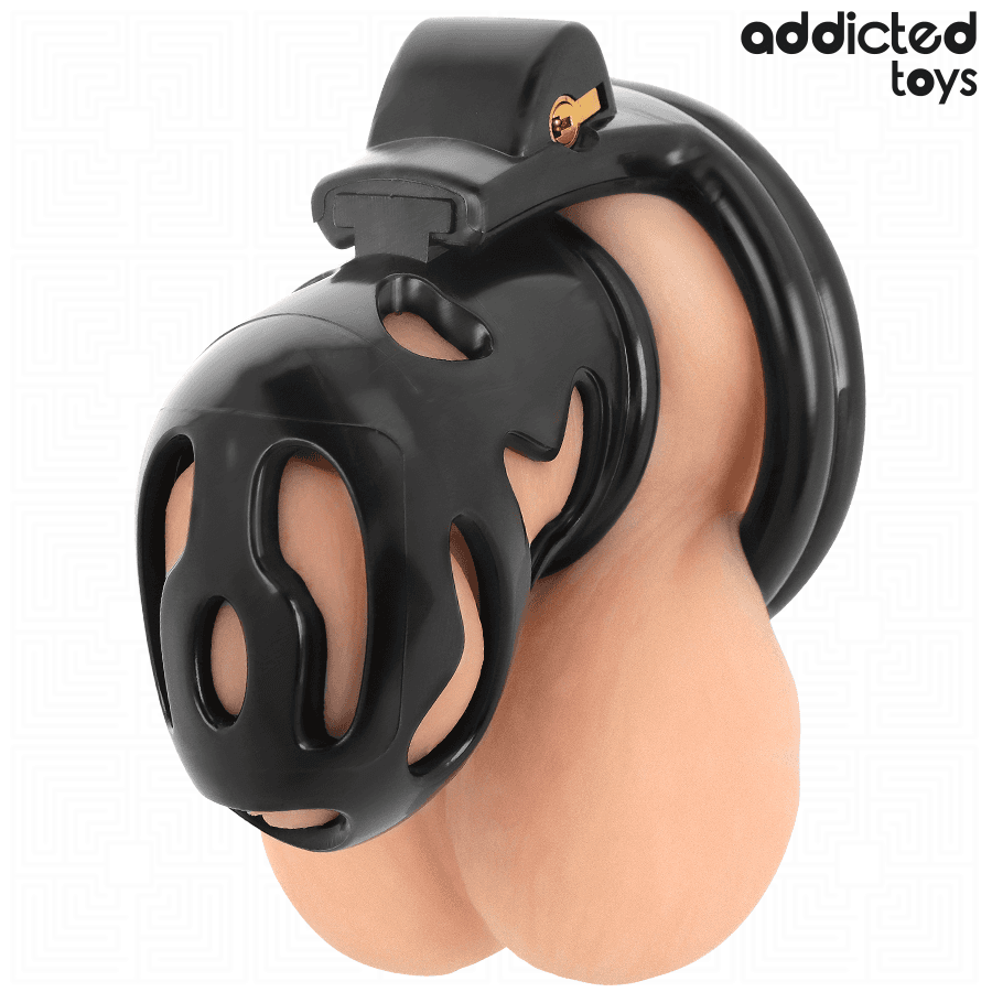 ADDICTED TOYS LOCKED - SEALED CRYPT PENIS CAGE 8 CM 5