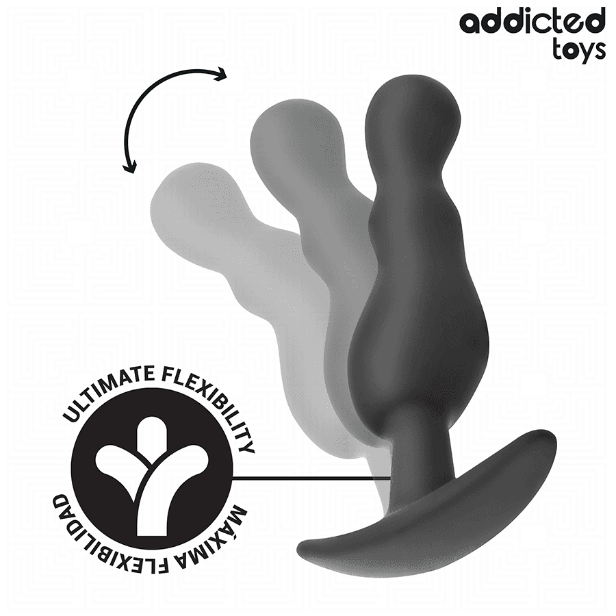 ADDICTED TOYS - SET OF 3 ANAL PLUG SILICONE MODEL 1 5