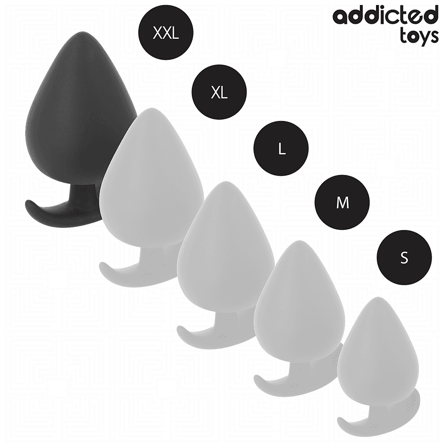 ADDICTED TOYS - ANAL PLUG SILICONE SIZE XXL 11 CM 5