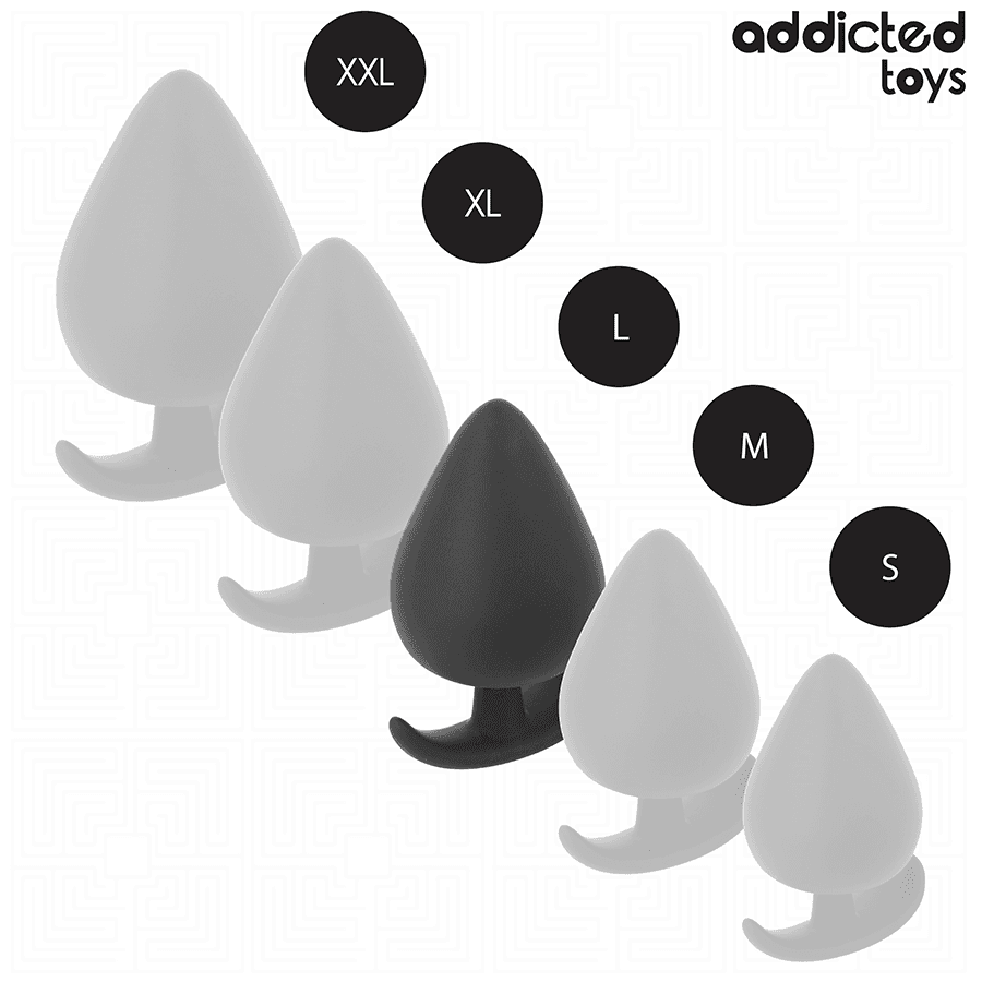 ADDICTED TOYS - ANAL PLUG SILICONE SIZE L 8 CM 5