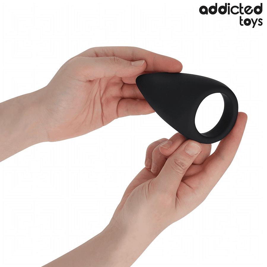 ADDICTED TOYS - TEAR SHAPED PENIS RING 3