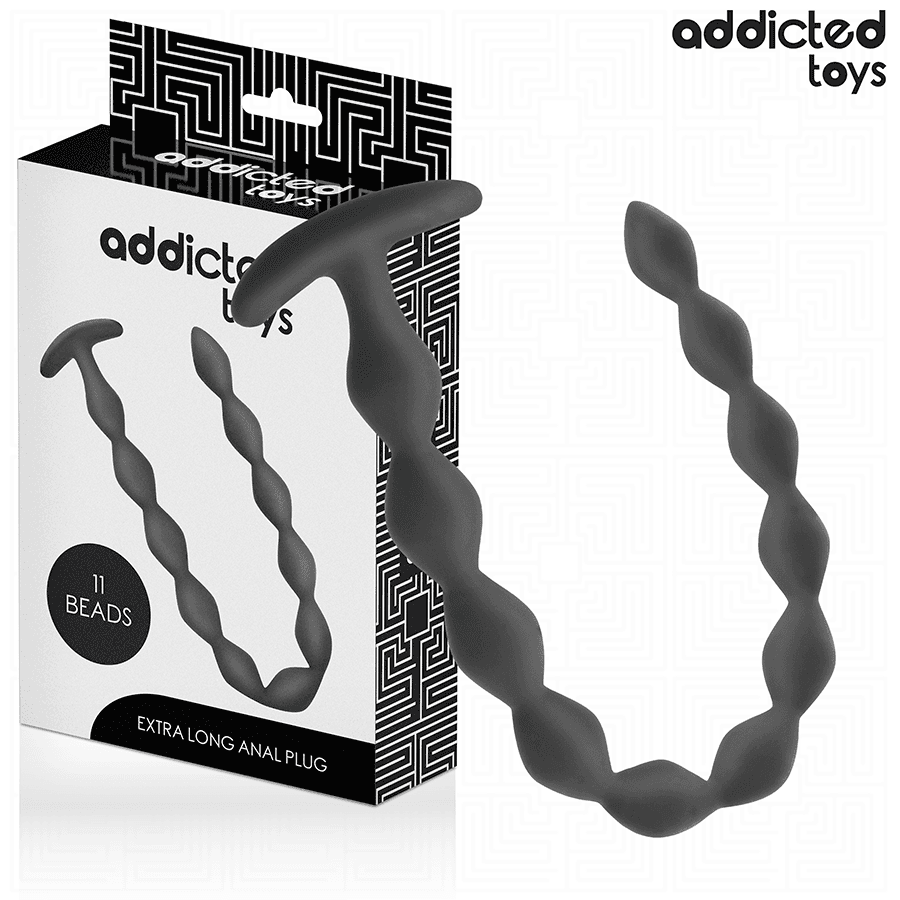 ADDICTED TOYS - EXTRA LONG SILICONE ANAL PLUG 2