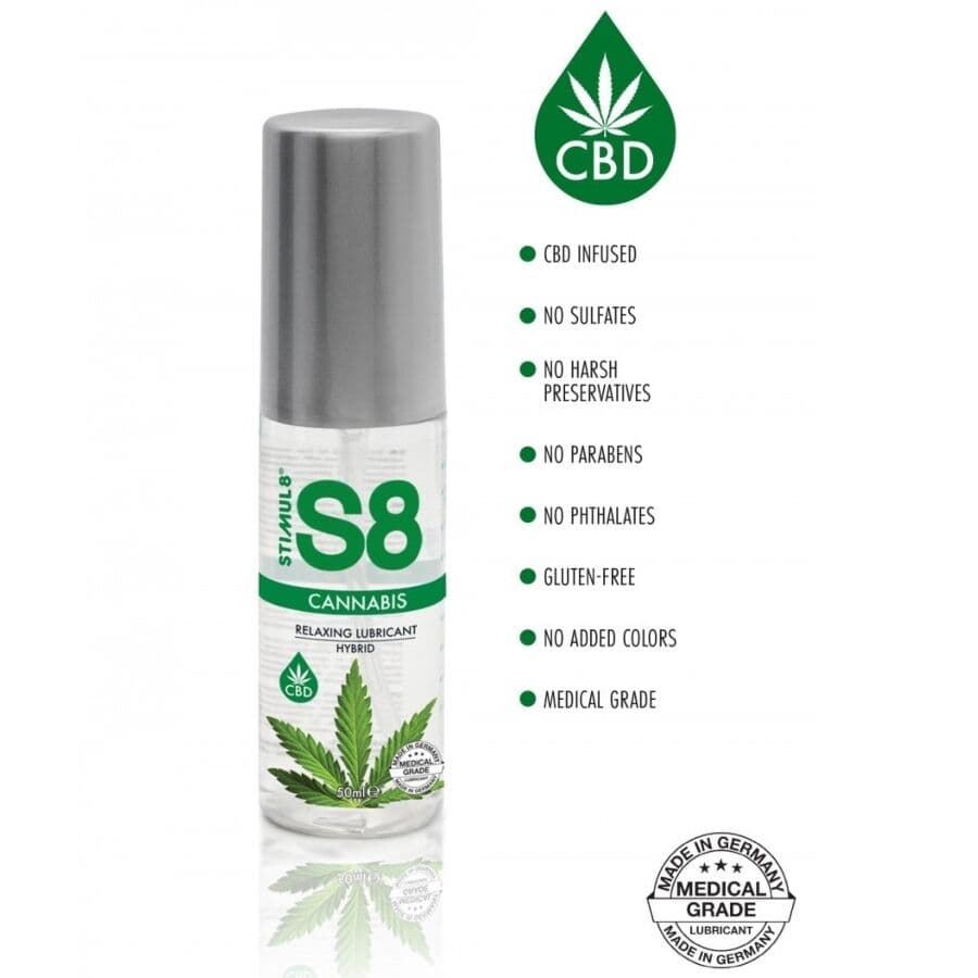 STIMUL8 - S8 CANNABIS HYBRID LUBRICANT 50 ML 2