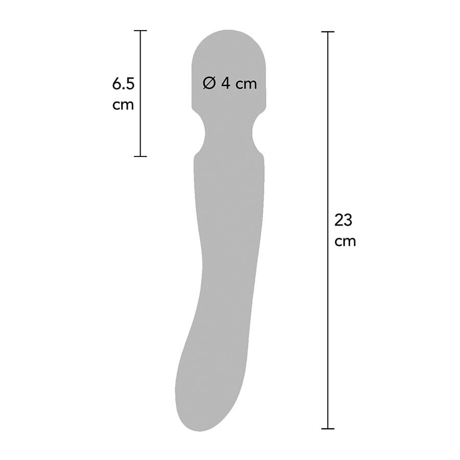 TOYJOY - LIGHT ZENITH WAND MASSAGER BLACK 4