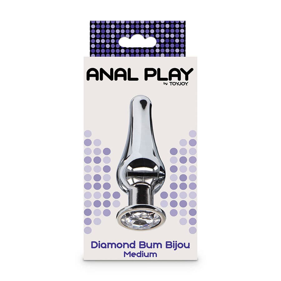 TOYJOY - ANAL PLAY DIAMOND BUM BIJOU MEDIUM ANAL PLUG 5