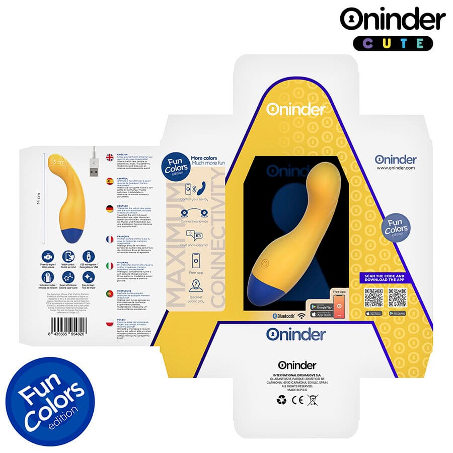 ONINDER CUTE - LOVE BUDDY MASTER G-SPOT VIBRATOR - FREE WORLDWIDE APP 5