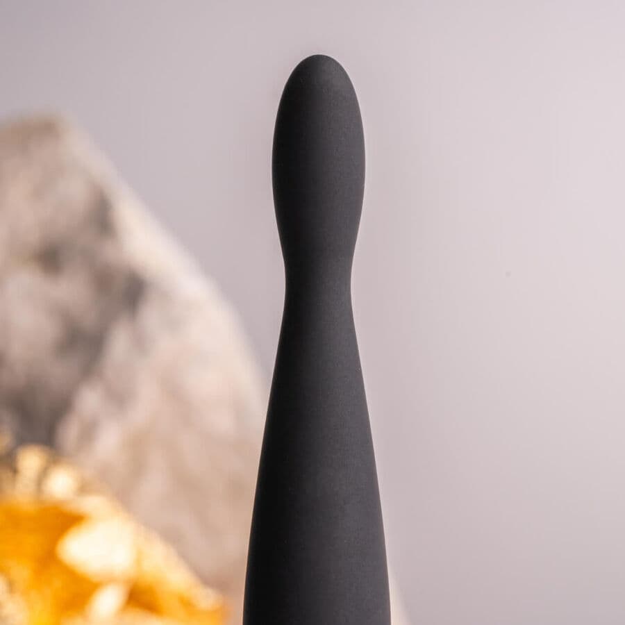 ROCKS- OFF - PETITE SENSATIONS TEAZER ANAL PLUG VIBRATOR BLACK 2