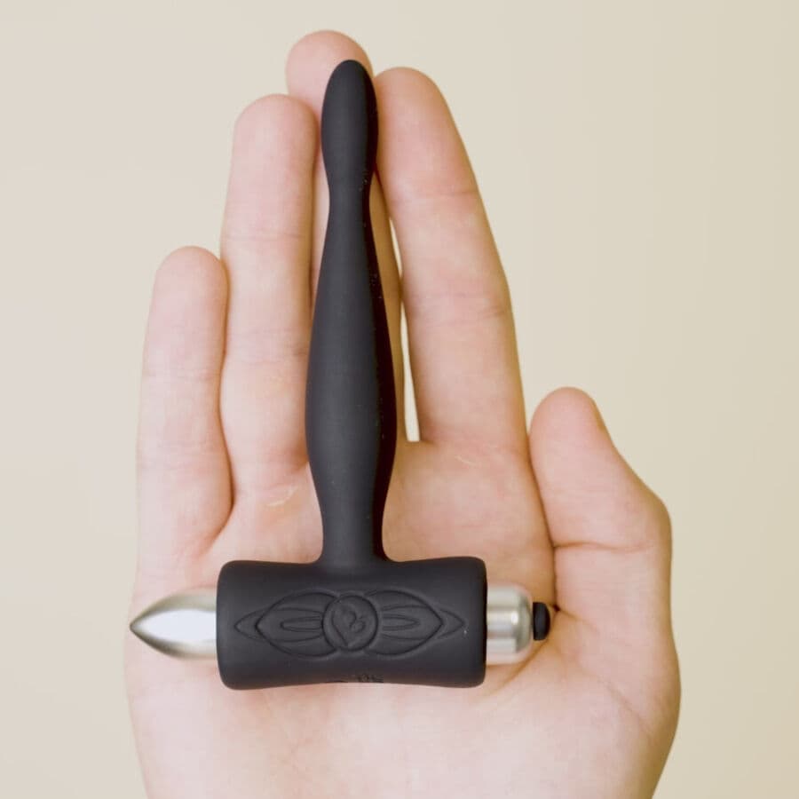 ROCKS- OFF - PETITE SENSATIONS TEAZER ANAL PLUG VIBRATOR BLACK 4