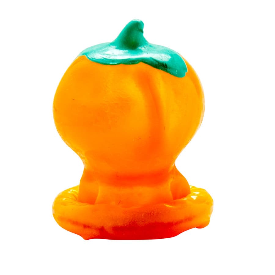 CONDOMERIE - HANDPAINTED NOVELTY CONDOMS PUMPKIN 5