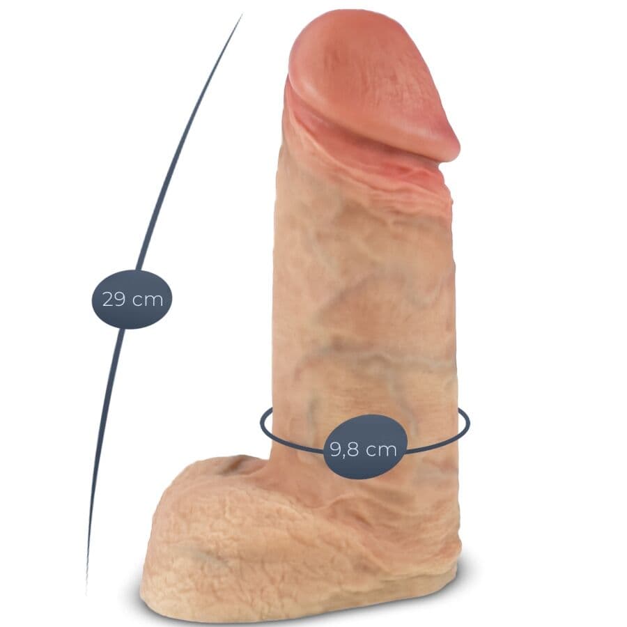 SILEXD - MODEL 1 XTREME PREMIUM SILICONE REALISTIC PENIS 28 CM 5