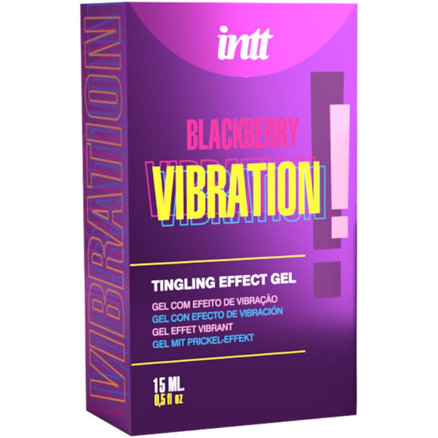 INTT RELEASES - LIQUID VIBRATING GEL BLACKBERRY FLAVOR 15 ML 2