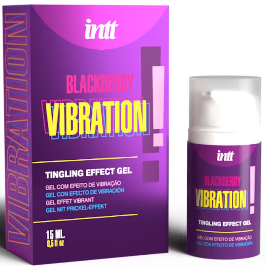 INTT RELEASES - LIQUID VIBRATING GEL BLACKBERRY FLAVOR 15 ML 3