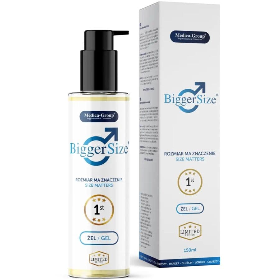 MEDICA GROUP - BIGGER SIZE INTIMATE GEL FOR MEN 150 ML 4