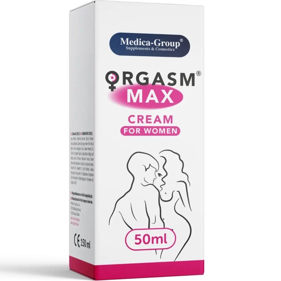 MEDICA GROUP - ORGASM MAX INTIMATE CREAM FOR WOMEN 50 ML 3