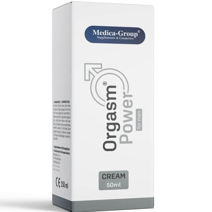 MEDICA GROUP - ORGASM POWER INTIMATE CREAM FOR MEN 50 ML 4