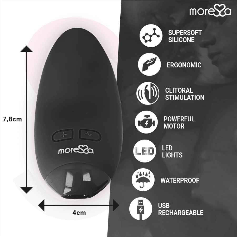 MORESSA - BLOSSOM BLACK VIBRATOR 4