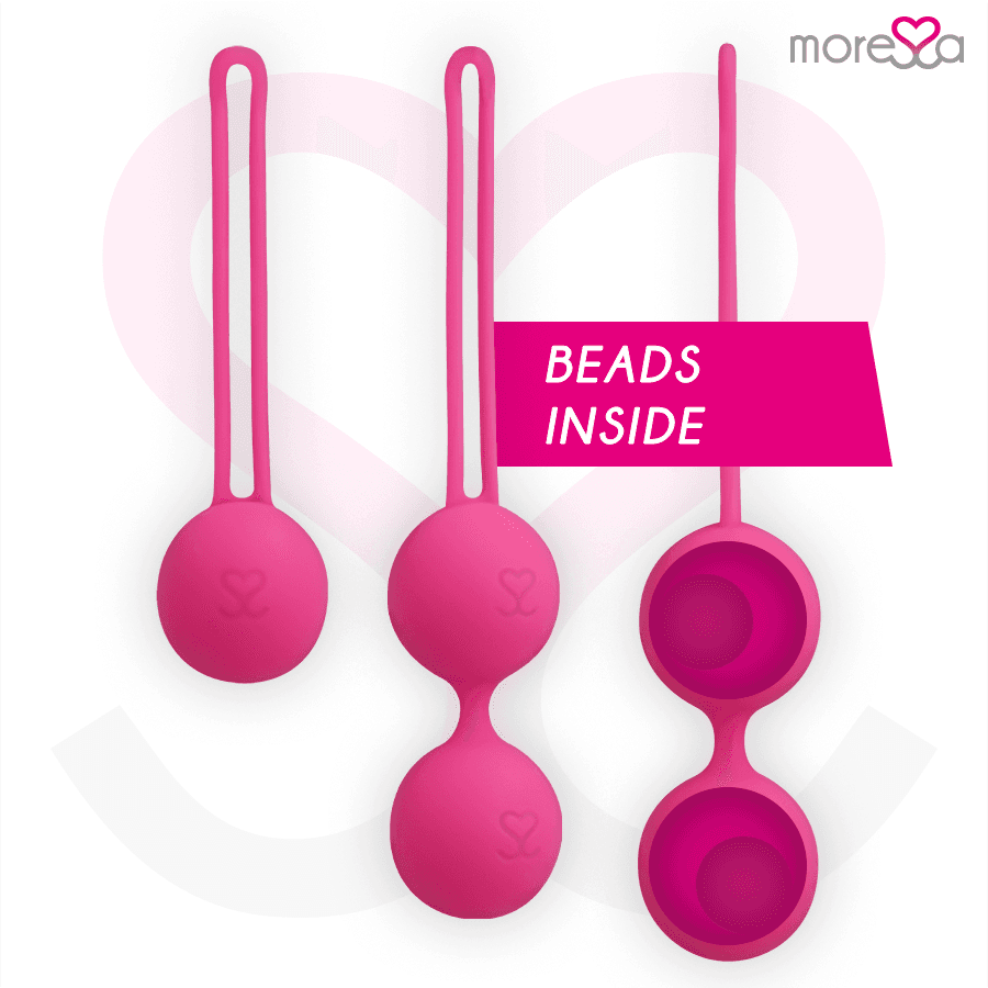MORESSA - OSIAN SET PREMIUM SILICONE PINK (Osian One - 51 g | Osian Two - 101 g | Osian Three 85 g) 2
