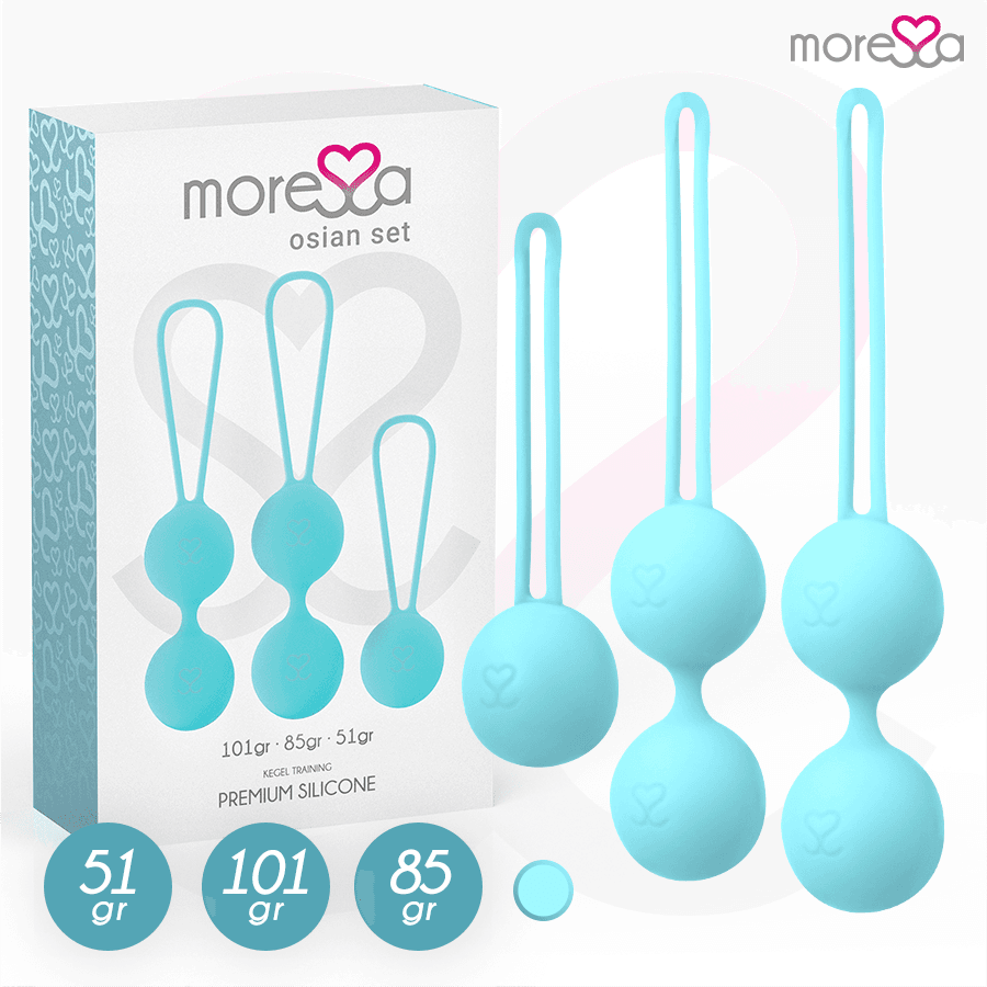MORESSA - OSIAN SET PREMIUM TURQUOISE SILICONE