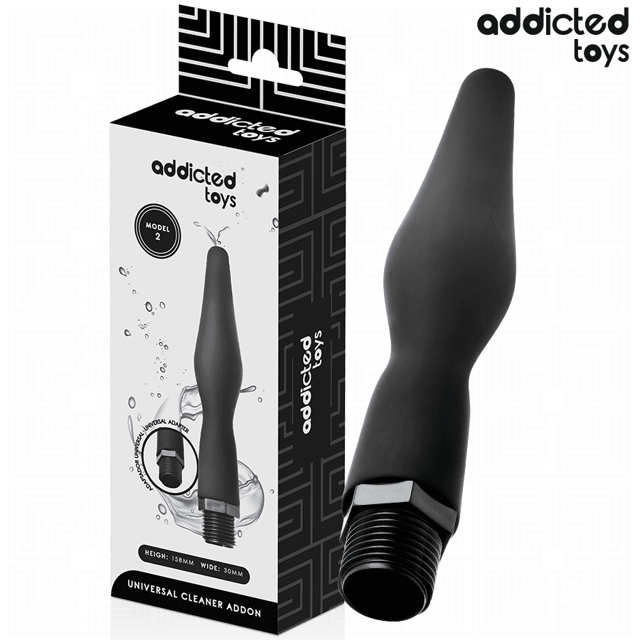 ADDICTED TOYS - ANAL CLEANER WITH UNIVERSAL ADAPTER MODEL 2 2