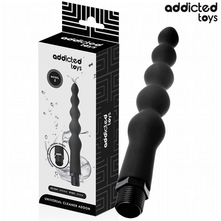ADDICTED TOYS - ANAL CLEANER WITH UNIVERSAL ADAPTER MODEL 5 2