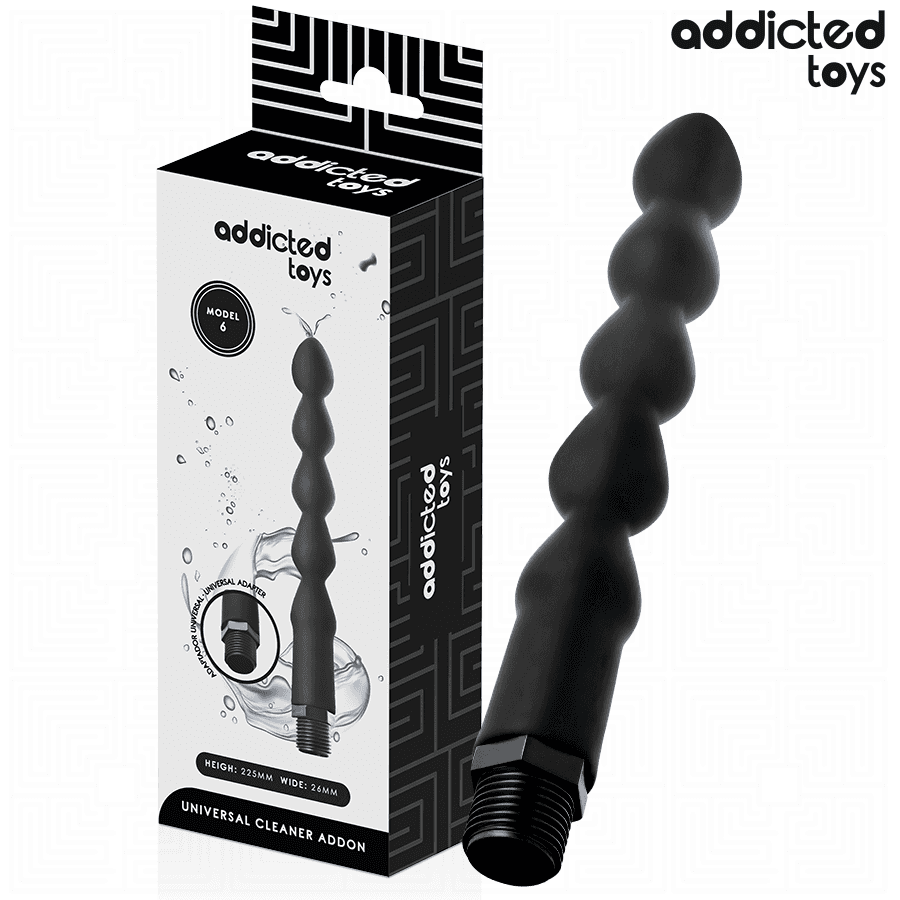 ADDICTED TOYS - ANAL CLEANER WITH UNIVERSAL ADAPTER MODEL 6 2