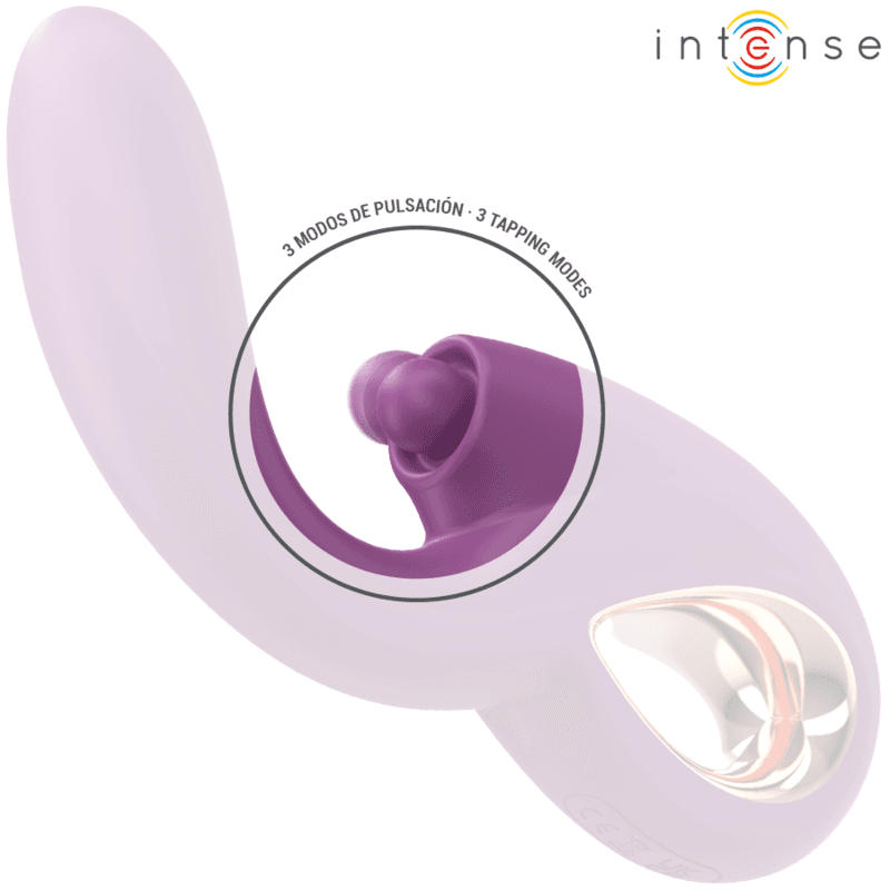 INTENSE - LALI MULTIFUNCTION G-SPOT VIBRATOR TAPPING & THRUST & VIBRATION PURPLE 3