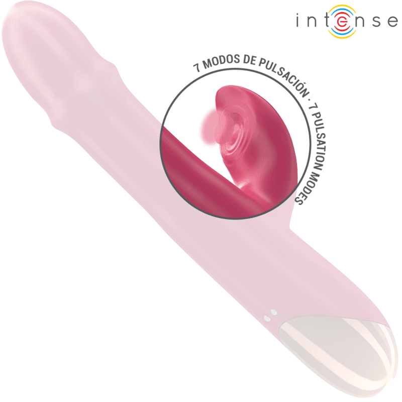INTENSE - CHLOE MULTIFUNCTION VIBRATOR 3 IN 1 RED 4