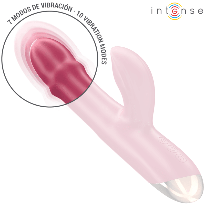 INTENSE - CHLOE MULTIFUNCTION VIBRATOR 3 IN 1 RED 5