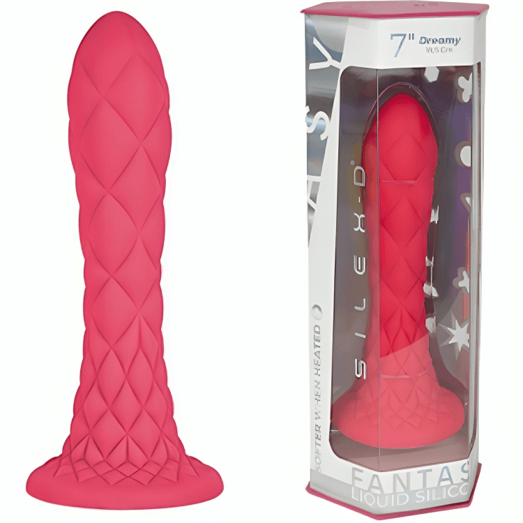 SILEXD - DREAMY DILDO FANTASY SILICONA LIQUIDA TERMOREACTIVO 18.5 CM 3