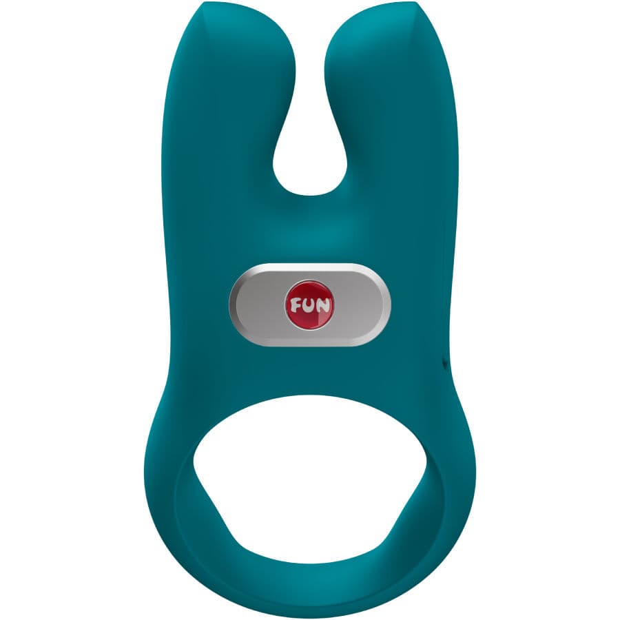 FUN FACTORY - NOS VIBRATING COCK RING BOTTLE GREEN 3