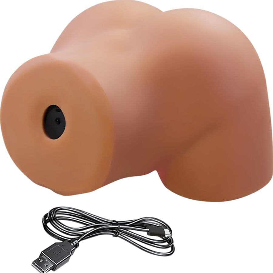 CRAZY BULL - ILANA REALISTIC FEMALE BUTT VIBRATOR AND SUCKER WITH SOUND 6.8 KG 4