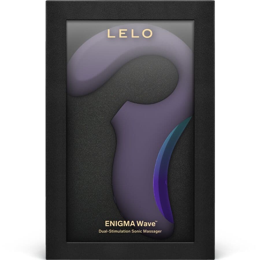 LELO - ENIGMA WAVE TRIPLE VIBRATION MASSAGER CYBER PURPLE 4