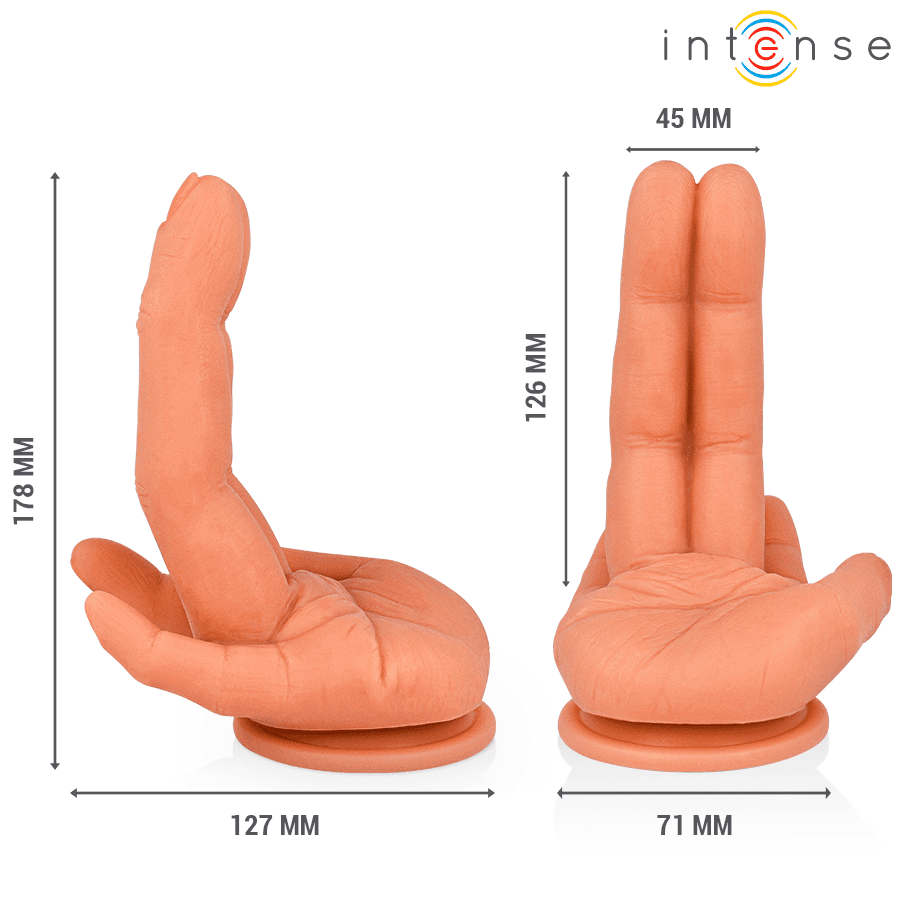 INTENSE - LEELA G-SPOT STIMULATOR FLEXIBLE HAND 12.6 CM 2
