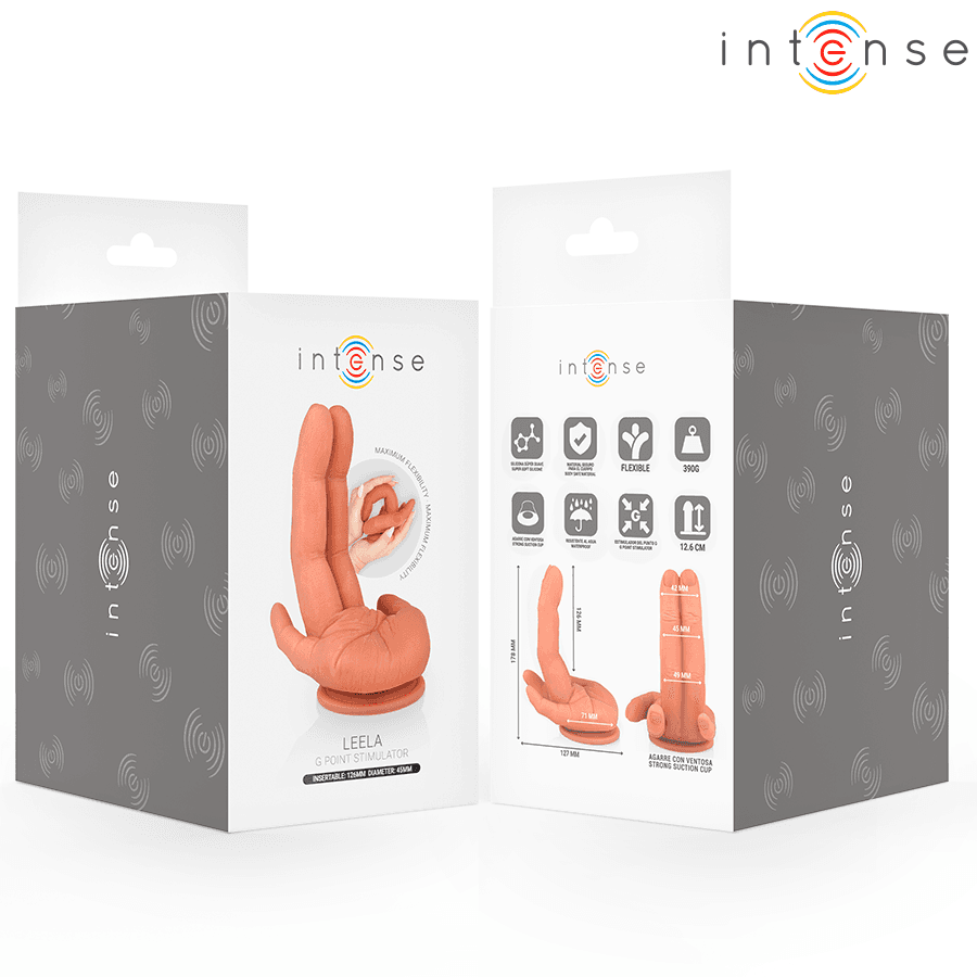INTENSE - LEELA G-SPOT STIMULATOR FLEXIBLE HAND 12.6 CM 5