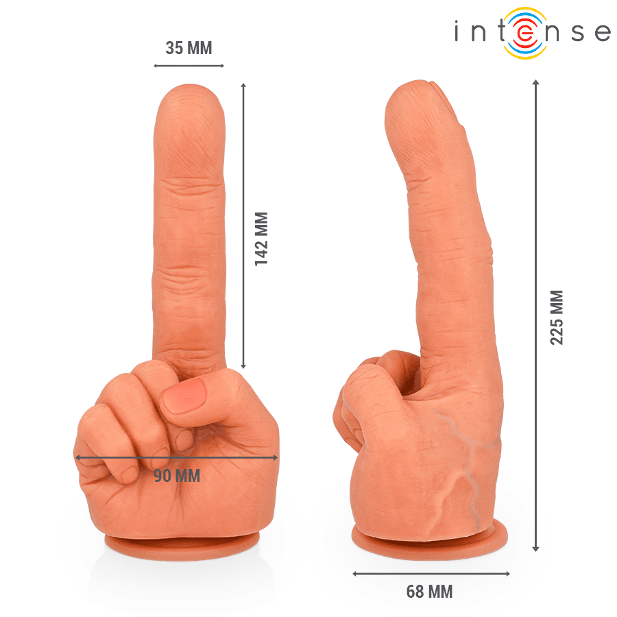 INTENSE - HUBERT G-SPOT STIMULATOR FLEXIBLE HAND 14.2 CM 2