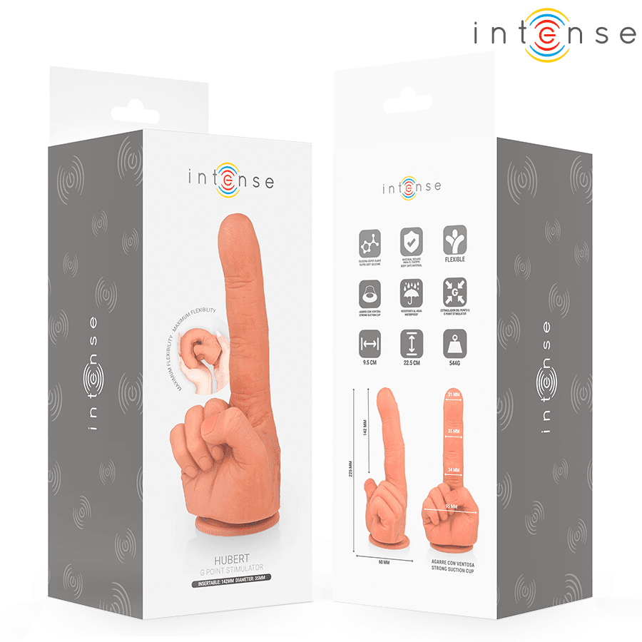 INTENSE - HUBERT G-SPOT STIMULATOR FLEXIBLE HAND 14.2 CM 5
