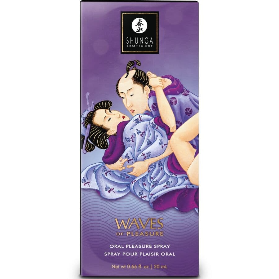 SHUNGA - WAVES PLEASURE SPRAY ORAL SEDUCTIVE EXOTIC FRUITS 20 ML 4