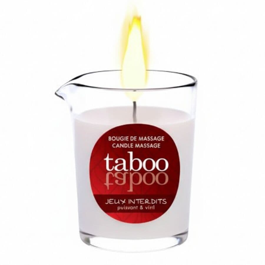 RUF - TABOO MASSAGE CANDLE FOR HIM JEUX INTERDITS WILD LICHEN AROMA 2