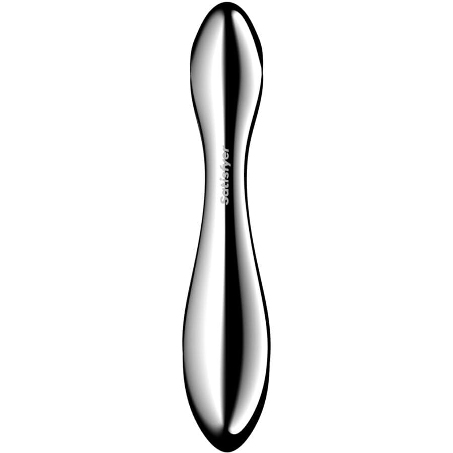 SATISFYER - PURE GRAVITY 2 STAINLESS STEEL DOUBLE-ENDED DILDO 4